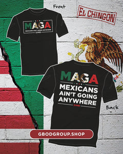 El Chingon Mexicans Ain't Going Anywhere T-Shirt