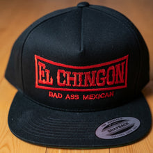 Load image into Gallery viewer, El Chingon Original Black Snapback
