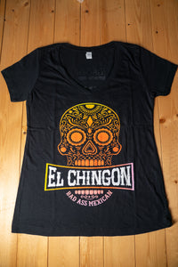 El Chingon Making Mexican Great Again V-Neck - Womens